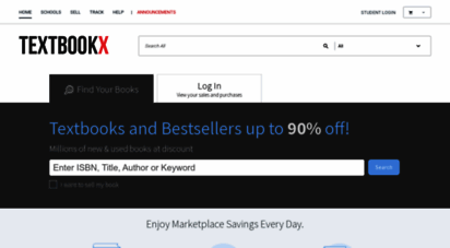 textbookx.com - textbookx.com is the best source for buying and selling new and used textbooks online