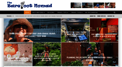 thebarefootnomad.com - the barefoot nomad travel site : travel, tech, family, fun