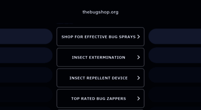 thebugshop.org