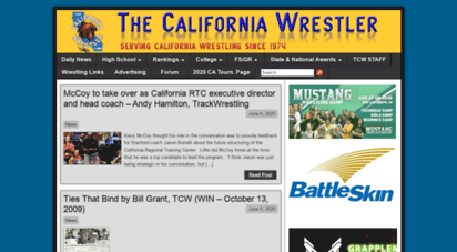 thecaliforniawrestler.com