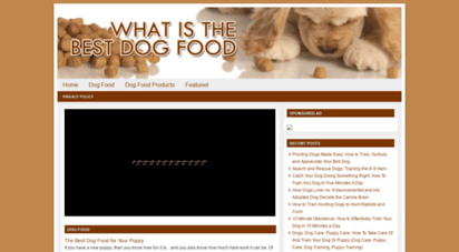 thedogfoodinfo.org