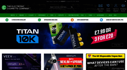 theelectroniccigarette.co.uk - e-liquid e-cigs online vape shop  tecc