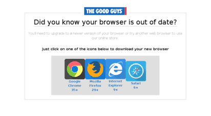 thegoodguys.com.au - the good guys - online electrical & home appliances
