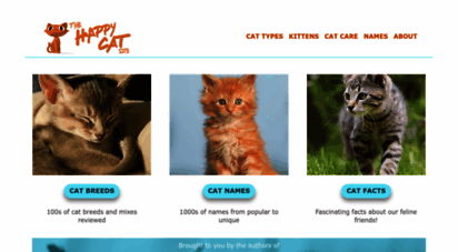 thehappycatsite.com - the happy cat site