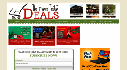 theharristeeterdeals.com - the harris teeter deals - bringing you new deals at harris teeter everyday!