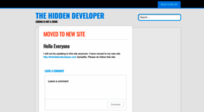 thehiddendeveloper.wordpress.com