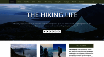 thehikinglife.com - the hiking life - tips, tales & trip reports