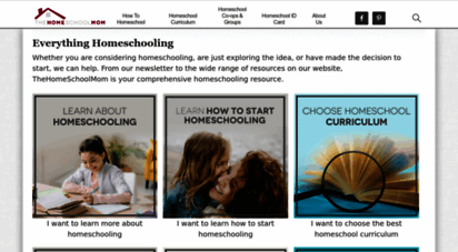 thehomeschoolmom.com - everything homeschooling: getting started, faq, curriculum, & more