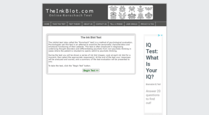 theinkblot.com - online rorschach test