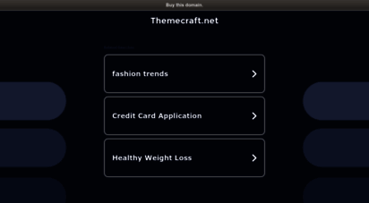 themecraft.net - welcome to theme craft - themes and templates expert!