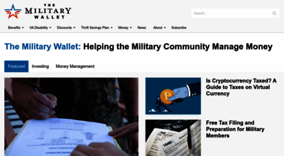themilitarywallet.com - the military wallet - veterans benefits, discounts, va loans, gi bill