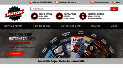 themotorbookstore.com - car & motorcycle repair manuals: chilton, haynes  the motor bookstore