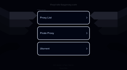 thepirate-bayproxy.com - the pirate bay: working pirate bay proxy 2019