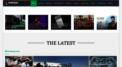 thepost.com.pk - the post pakistan: latest breaking news, mobile packages & more