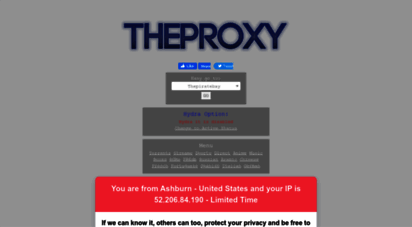 theproxy.ws - theproxy - unblock your favourite sites!