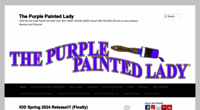 thepurplepaintedlady.com