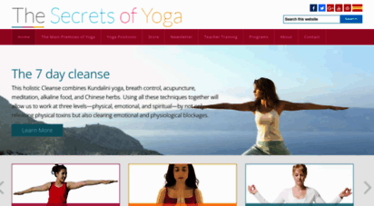 thesecretsofyoga.com - yoga  yoga exercises  yoga positions & poses for men, women & more!
