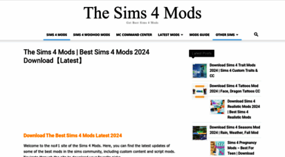 thesims4mods.com - the sims 4 mods  best sims 4 mods 2020 download【latest】
