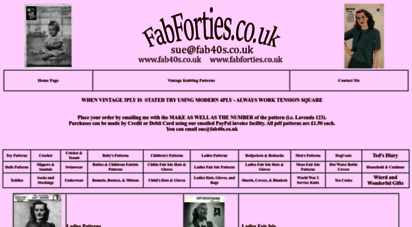 thevintageknittinglady.co.uk