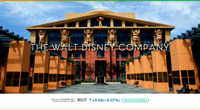thewaltdisneycompany.com - the walt disney company