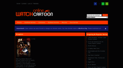 thewatchcartoononline.tv - watch cartoons and anime online in hd for free