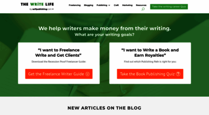 thewritelife.com - the write life - helping writers create, connect and earn