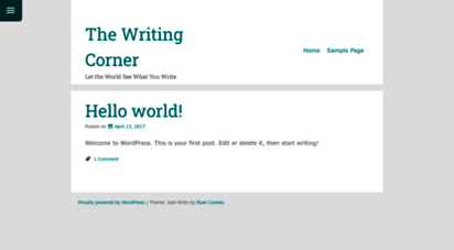 thewritingcorner.net