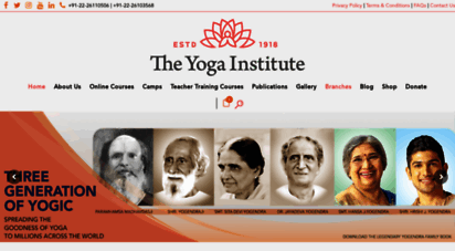 theyogainstitute.org - the yoga institute, santacruz-mumbai, india