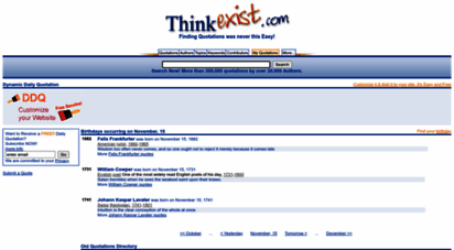 thinkexist.com - find the famous quotes you need, thinkexist.com quotations.