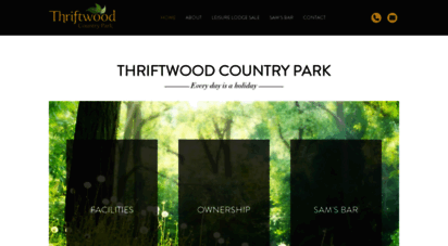 thriftwoodholidaypark.com