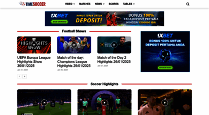timesoccer.com - soccer highlights - watch latest football video free