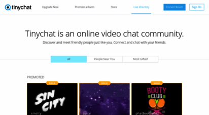 tinychat.com - live video chat rooms, simple and easy. - tinychat