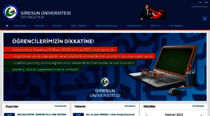 tip.giresun.edu.tr - anasayfa  tip fakültesi
