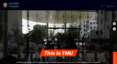 tmu.ac.in