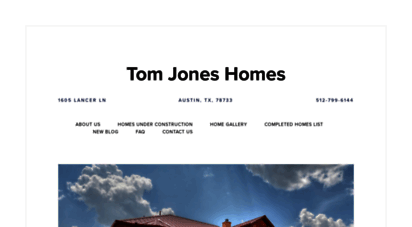 tomjoneshomes.com