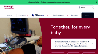 tommys.org - together, for every baby  tommy´s