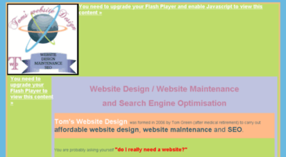 tomswebsitedesign.co.uk