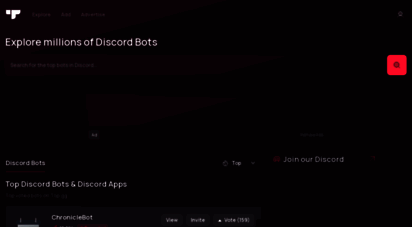 top.gg - discord bots  discord bot list