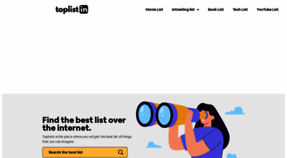 toplistin.com - toplistin - get the best list over the internet