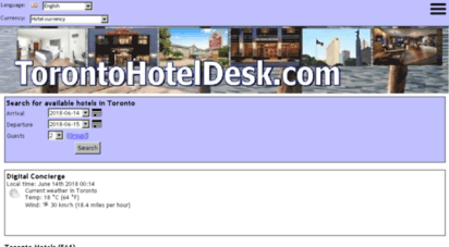 torontohoteldesk.com