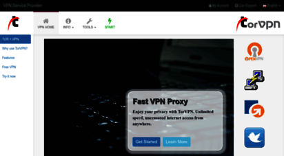 torvpn.com - fast vpn provider - usa/uk/eu vpn nodes on pptp, openvpn and ssh proxy
