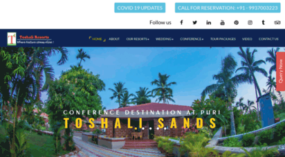 toshaliresort.com