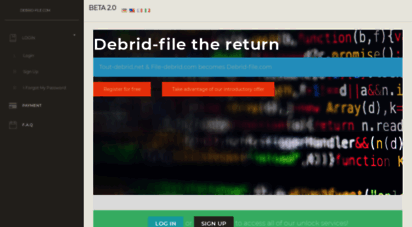 tout-debrid.com - debrid-file : le nouveau débrideur de référence !