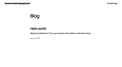 towsonmedicalequipment.com