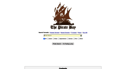 tpbpirateproxy.org - the pirate bay &8211 download movies, music, games and software!