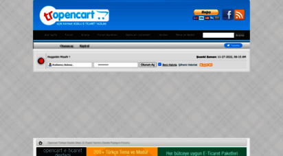 tr-opencart.com - opencart türkiye destek sitesi ,e-ticaret yazılımı destek paylaşım forumu