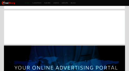 traiborg.com - landing page - traiborg