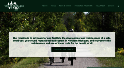 trailscouncil.org - top of michigan trails council - millersburg groundbreaking