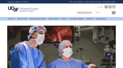 transplant.surgery.ucsf.edu - transplant surgery - university of california, san francisco
