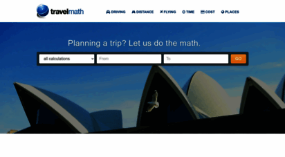 travelmath.com - travelmath trip calculator